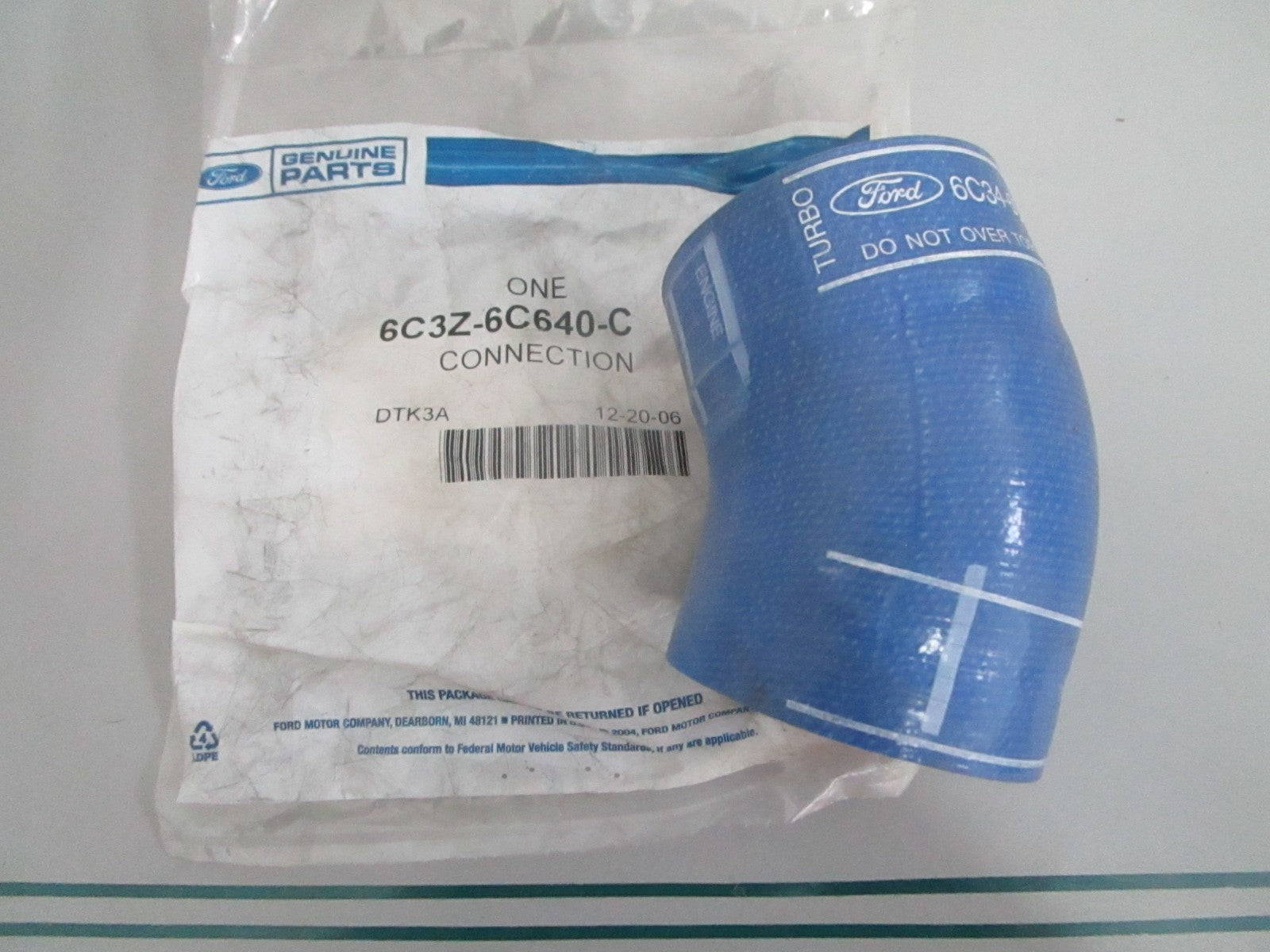 Ford 6C3Z-6C640-C Intercooler Hose Boot 6.0L Power Stroke F250 F350 NEW OEM 0820
