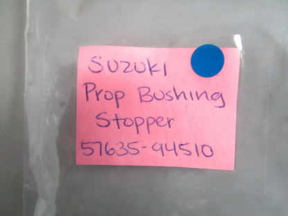 NEW OEM 57635-94510 Suzuki Prop Bushing Stopper 0820