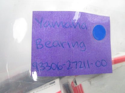 NEW OEM 93306-27211-00 Yamaha Bearing 0810