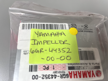 *NEW OEM* 0720 Yamaha Impeller 6GR-44352-00-00