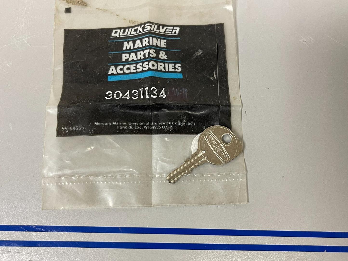 *NEW OEM* 0810 Mercury Quicksilver Key 30431134