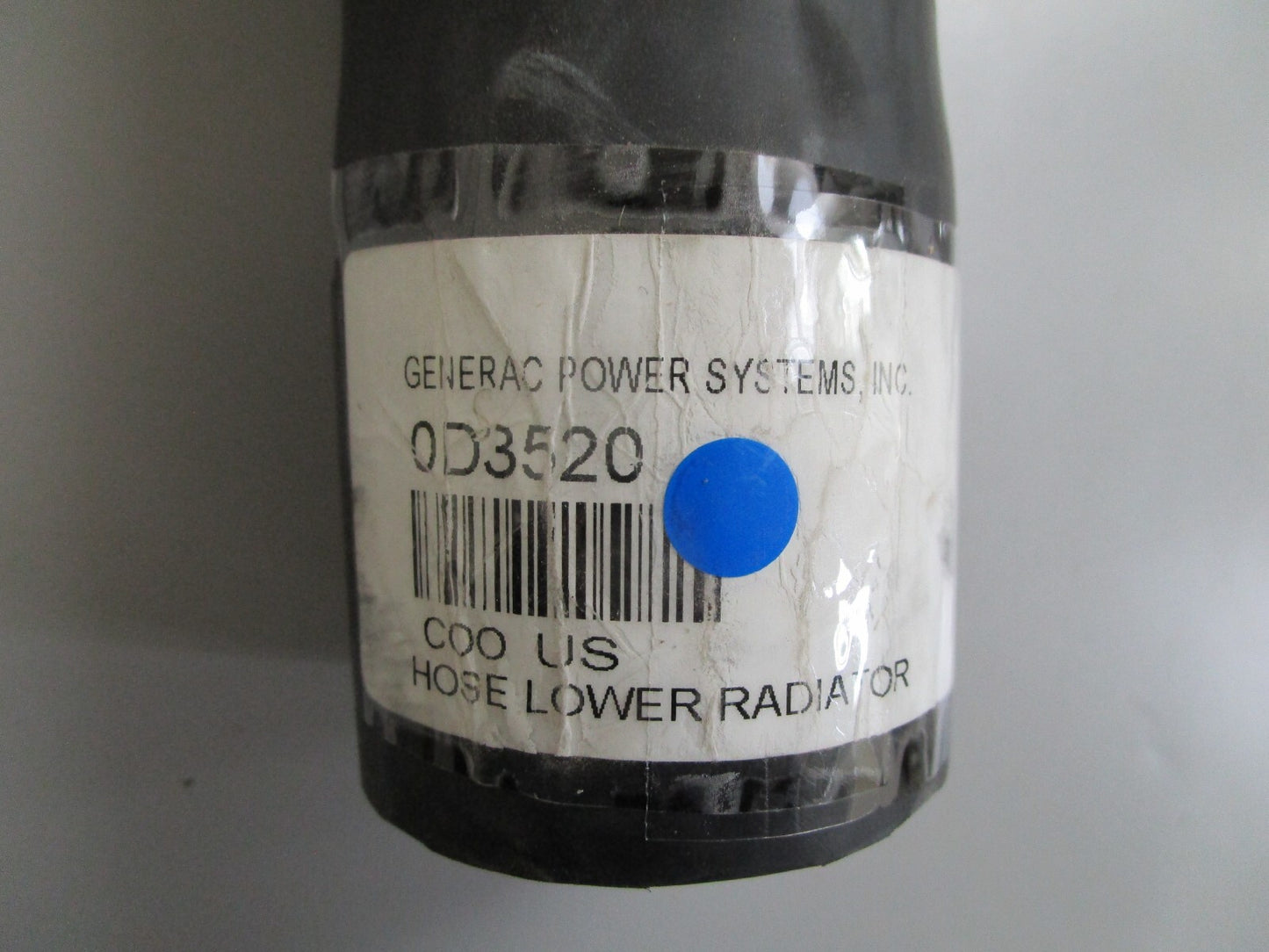 *NEW OEM* 0820 Generac Lower Radiator Hose 0D3520