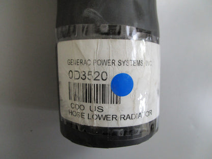 *NEW OEM* 0820 Generac Lower Radiator Hose 0D3520