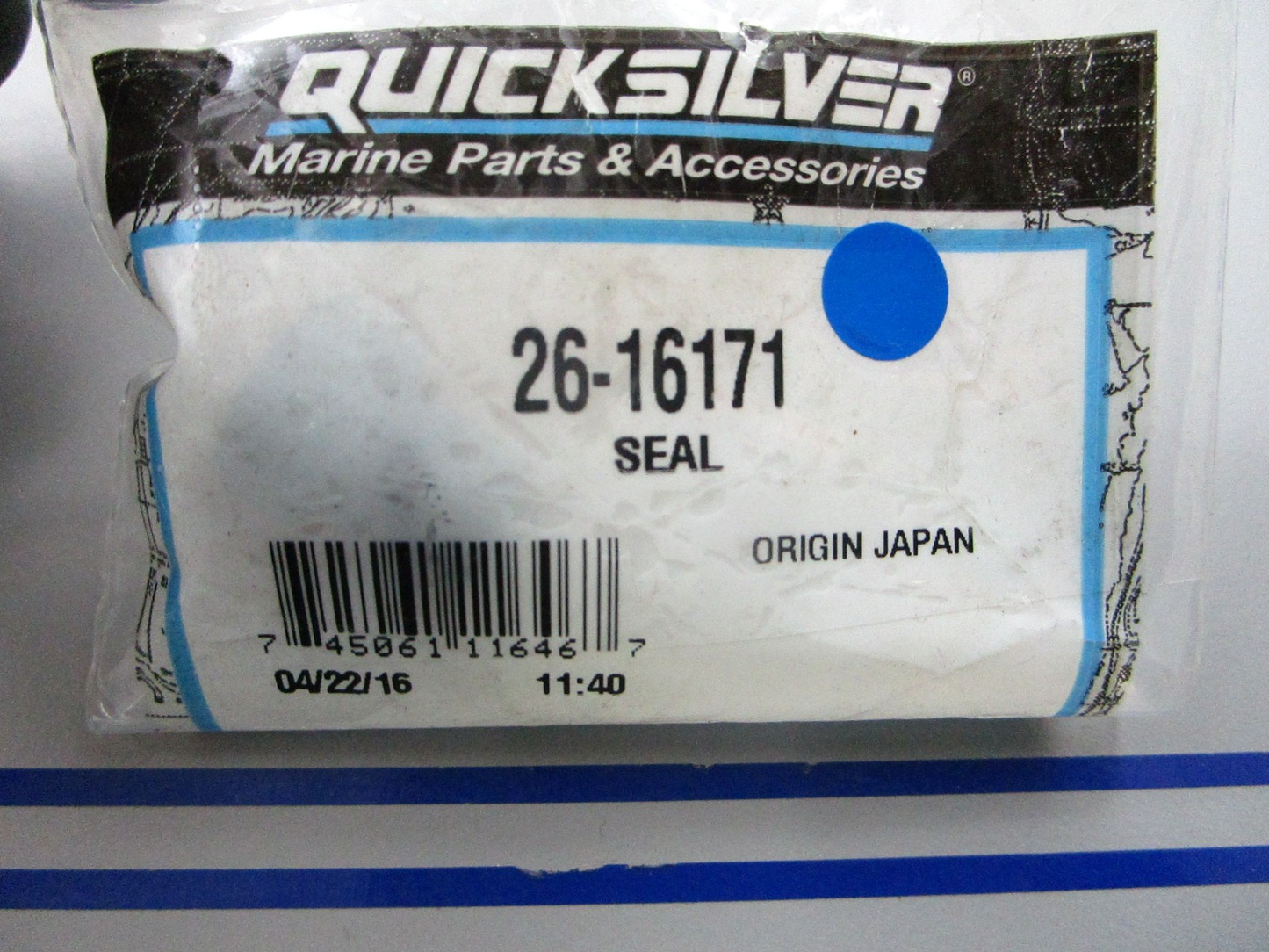 *NEW OEM* 0810 Mercury Quicksilver Seal 26-16171