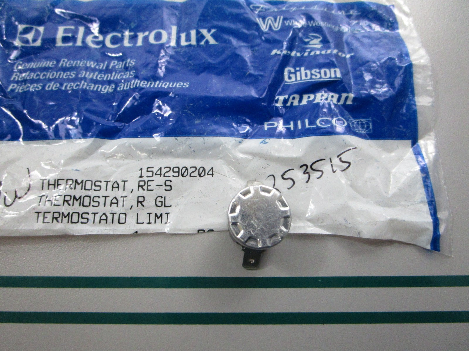 NEW OEM 154290204 Electrolux Thermostat 0810