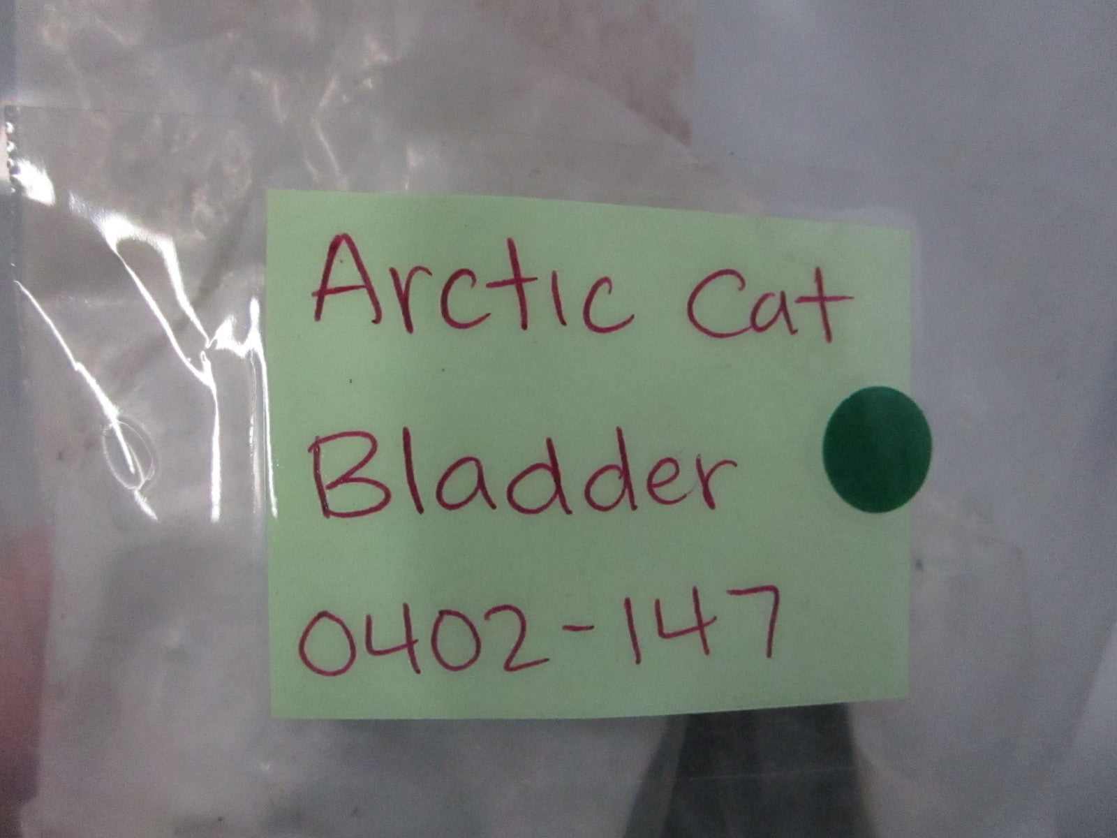 Arctic Cat NEW OEM Gearcase Bladder 0402-147 ATV Prowler Wildcat NOS 0810