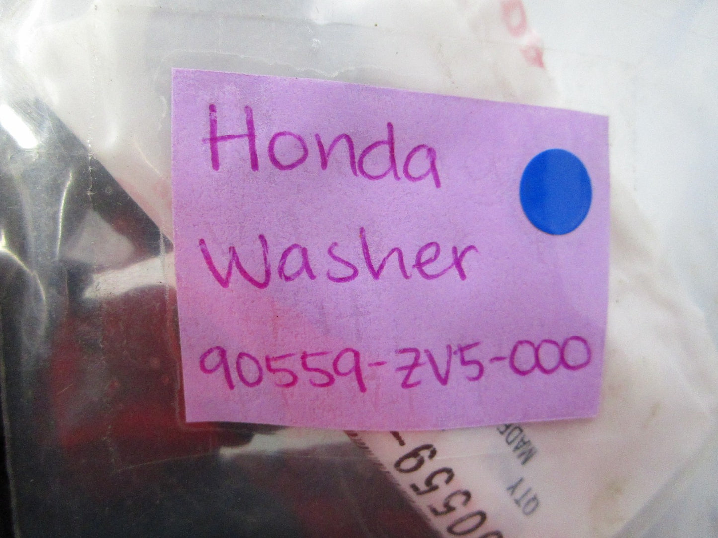 NEW OEM (LOT OF 6) 90559-ZV5-000 Honda Washer 0810