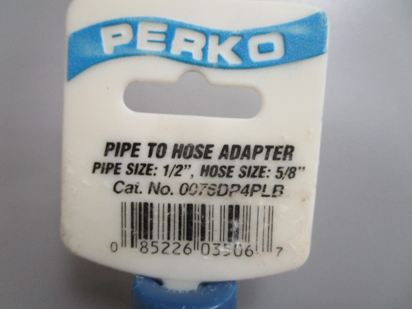 *NEW* (LOT OF 2) 0810 Perko Pipe to Hose Adapter 0076DP4PLB