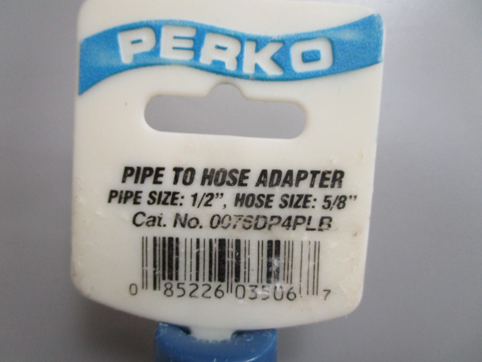 *NEW* (LOT OF 2) 0810 Perko Pipe to Hose Adapter 0076DP4PLB