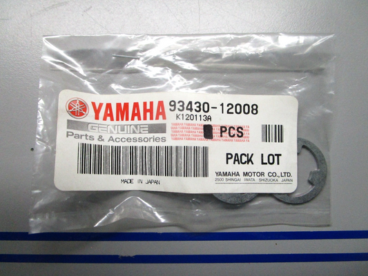 *NEW OEM* (LOT OF 2) 0810 Yamaha Circlip 93430-12008