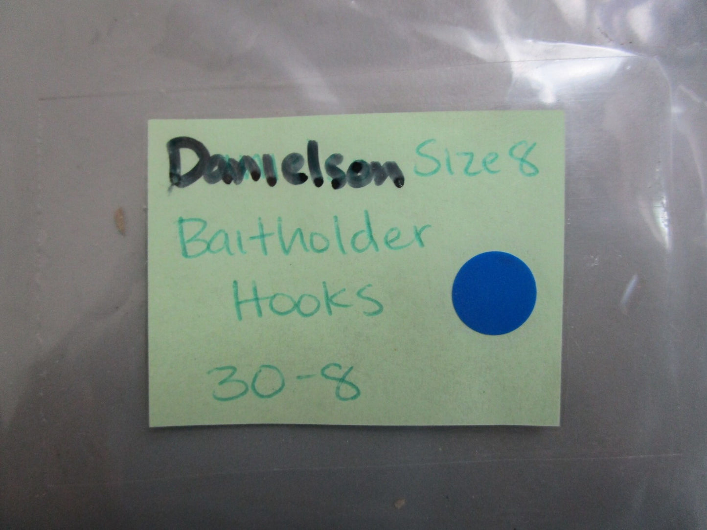 *NEW* (LOT OF 2) 0770 Danielson Size 8 Baitholder Hooks 30-8