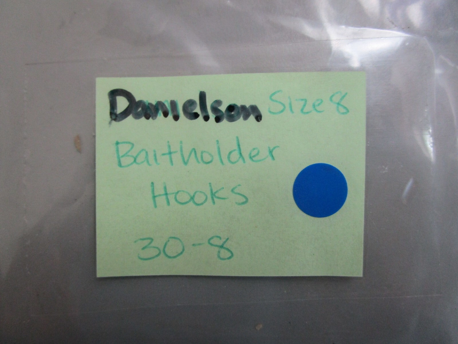 *NEW* (LOT OF 2) 0770 Danielson Size 8 Baitholder Hooks 30-8