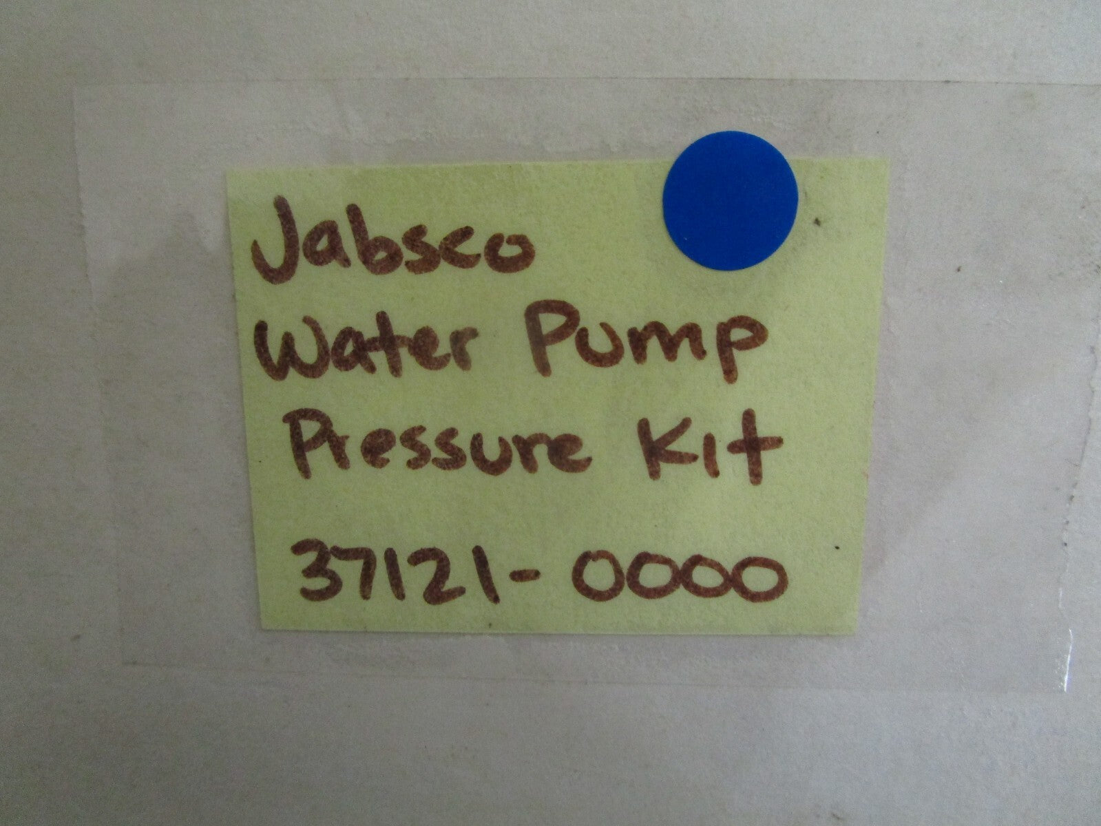 *NEW OEM* 0820 Jabsco Water Pressure Kit 37121-0000