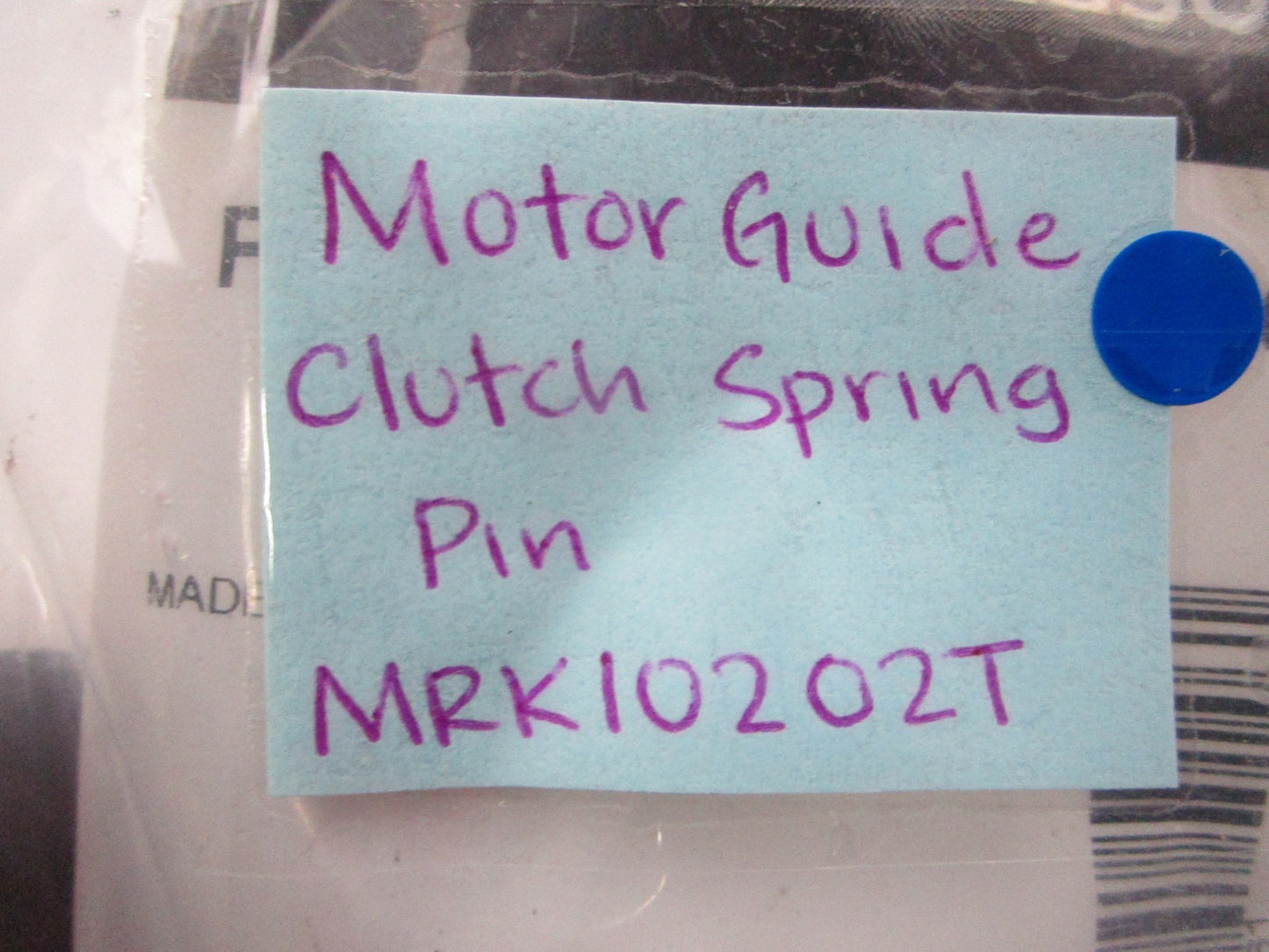 *NEW OEM* (LOT OF 2) 0810 MotorGuide Clutch Spring Pin MRK10202T