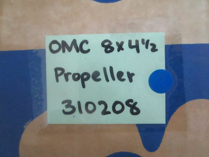 *NEW OEM* 0820 OMC Johnson Evinrude 8×4½ Propeller 310208 0310208