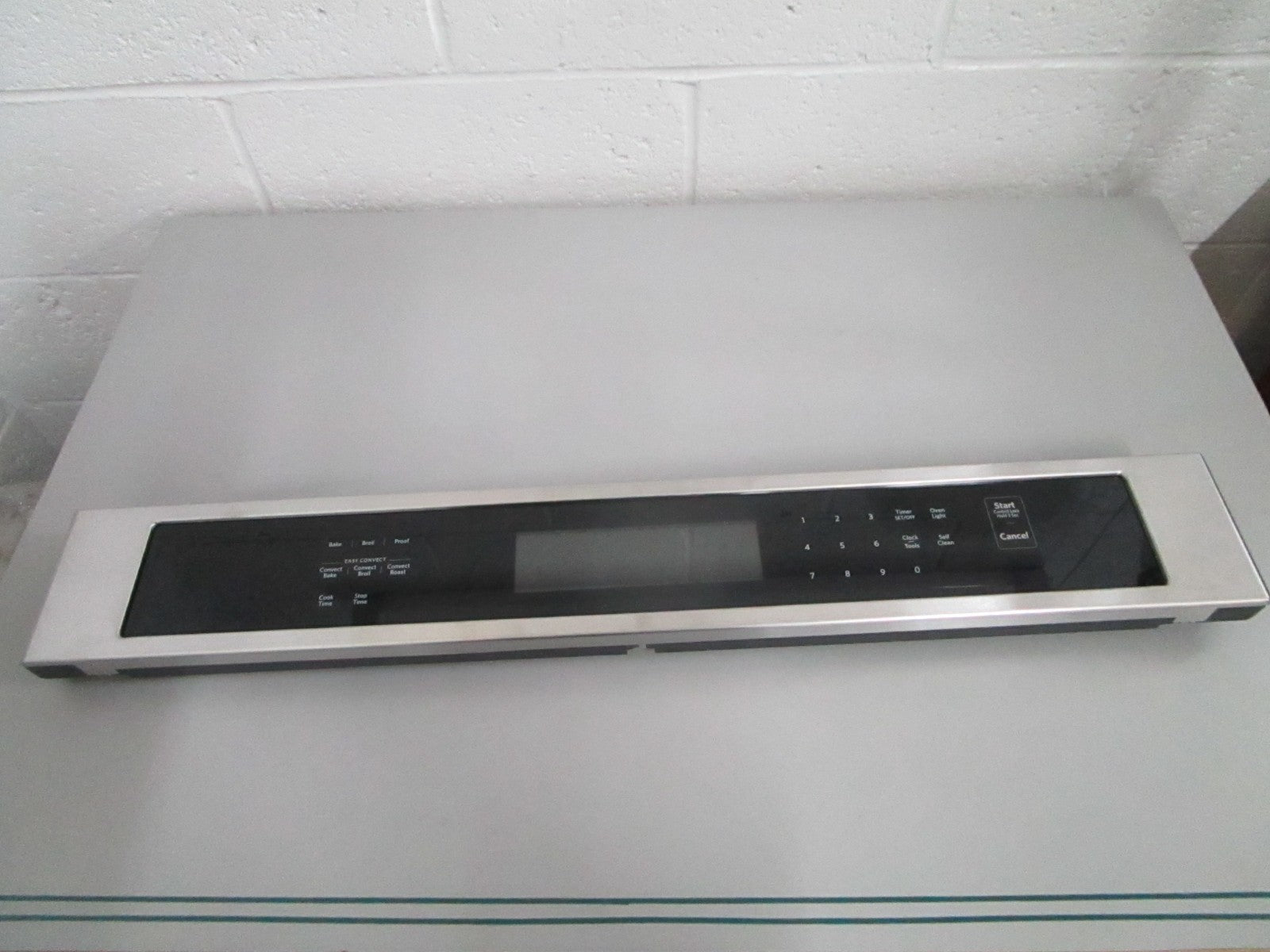 Whirlpool W11093241 NEW OEM Wall Oven Range Control Panel Stainless Steel 0820