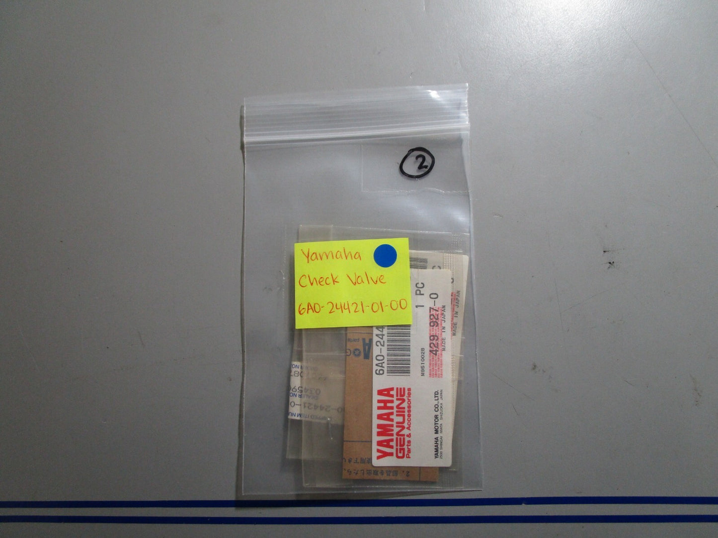 *NEW OEM* 0810 Yamaha Check Valve 6A0-24421-01-00