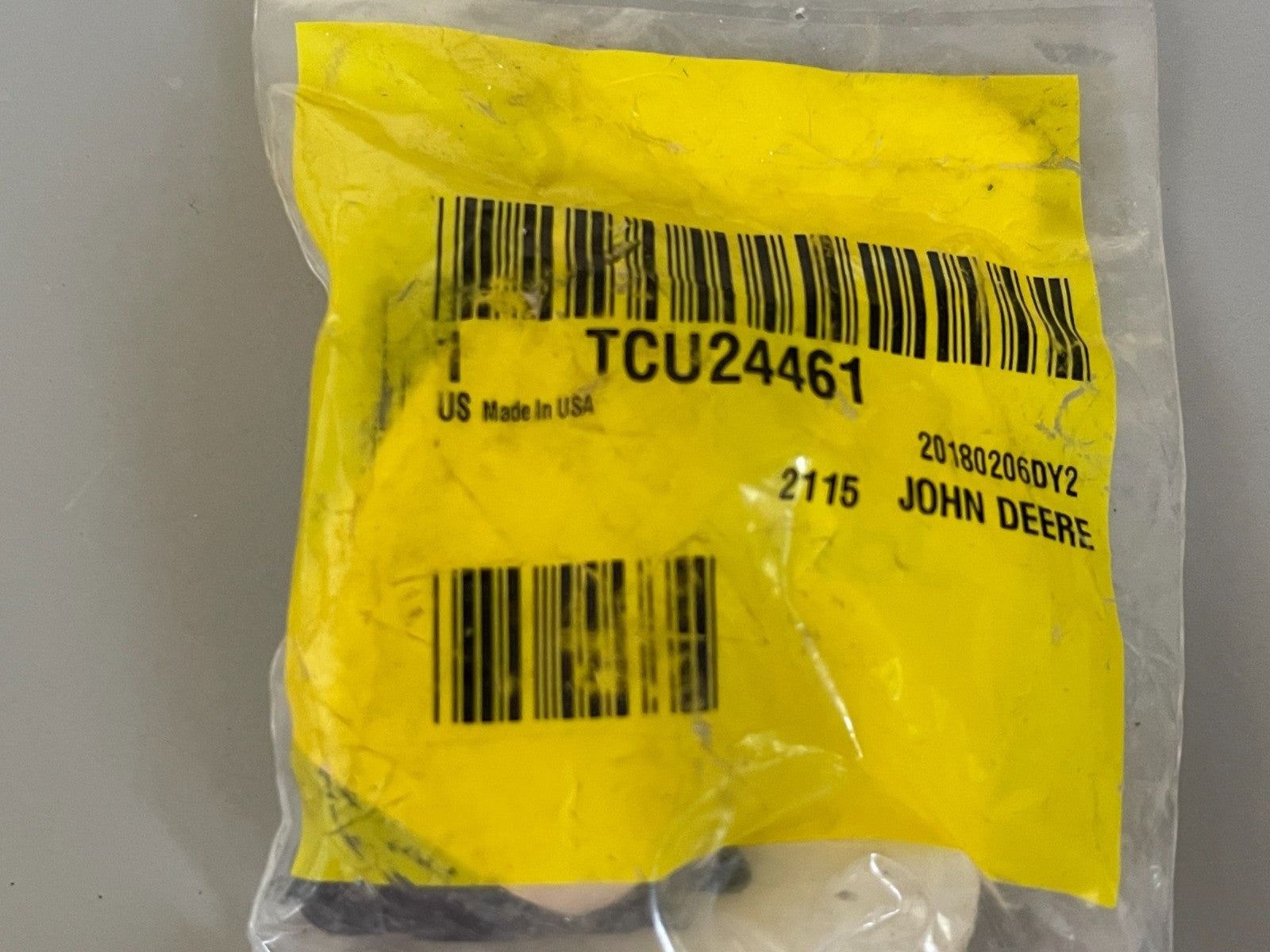 John Deere TCU24461 NEW OEM Drive Side Bracket Mower Deck ZTrak X Series 0720