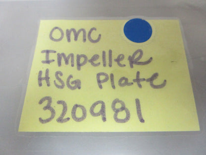 *NEW OEM* 0810 OMC Johnson Evinrude Impeller Housing Plate 320981 0320981