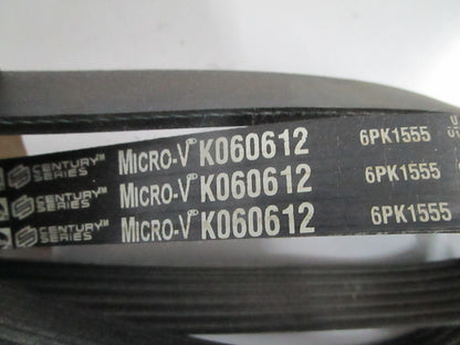 NEW K060612 Gates Century Series Micro-V Serpentine Belt 0820