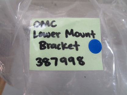 *NEW OEM* 0820 OMC Johnson Evinrude Lower Mount Bracket 387998 0387998