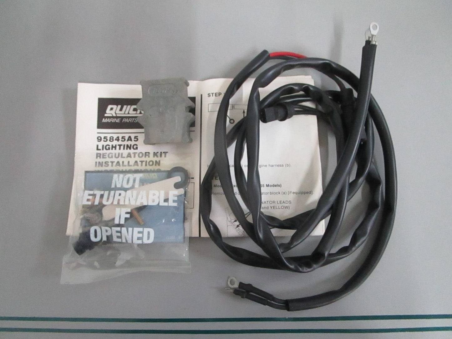 Mercury NEW OEM Lighting Regulator Kit 95845A5 NOS 10-30HP Outboard Part 0820