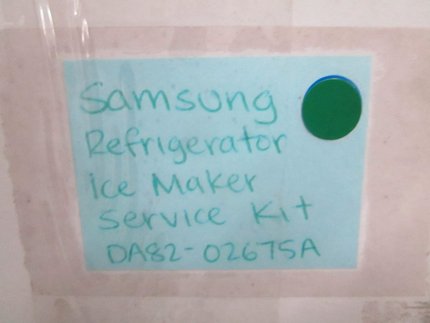 NEW OEM DA82-02675A Samsung Refrigerator Ice Maker Service Kit 0820