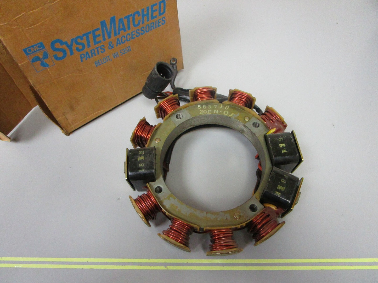 *NEW OEM* 0720 OMC Johnson Evinrude Stator Assembly 583710 0583710