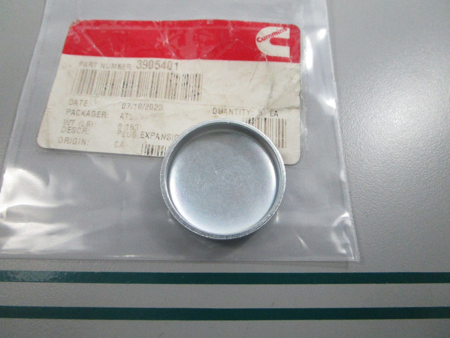 NEW OEM 3905401 Cummins Expansion Plug 0810