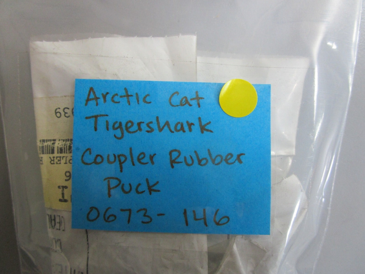 *NEW OEM* 0810 Arctic Cat Tigershark Coupler Rubber Puck 0673-146