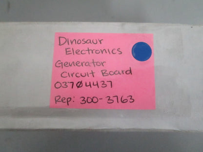 *NEW* 0820 Dinosaur Electronics Generator Circuit Board O3704437 Rep: 300-3763