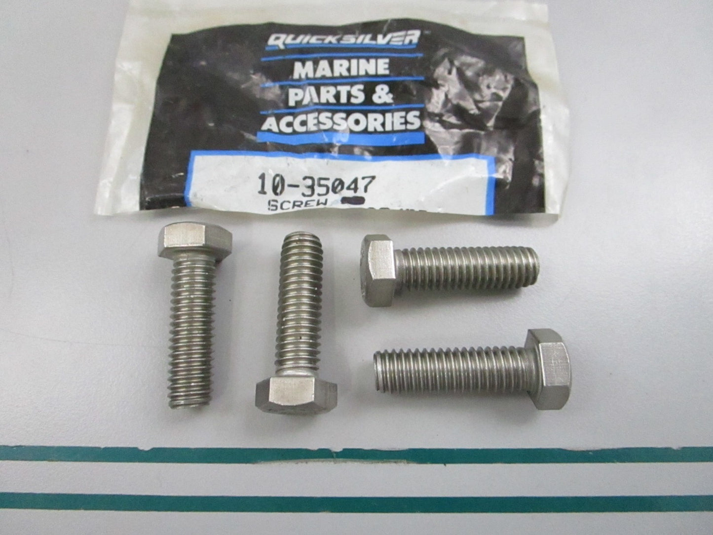 NEW OEM (LOT OF 4) 10-35047 Mercury Quicksilver Screw 0810