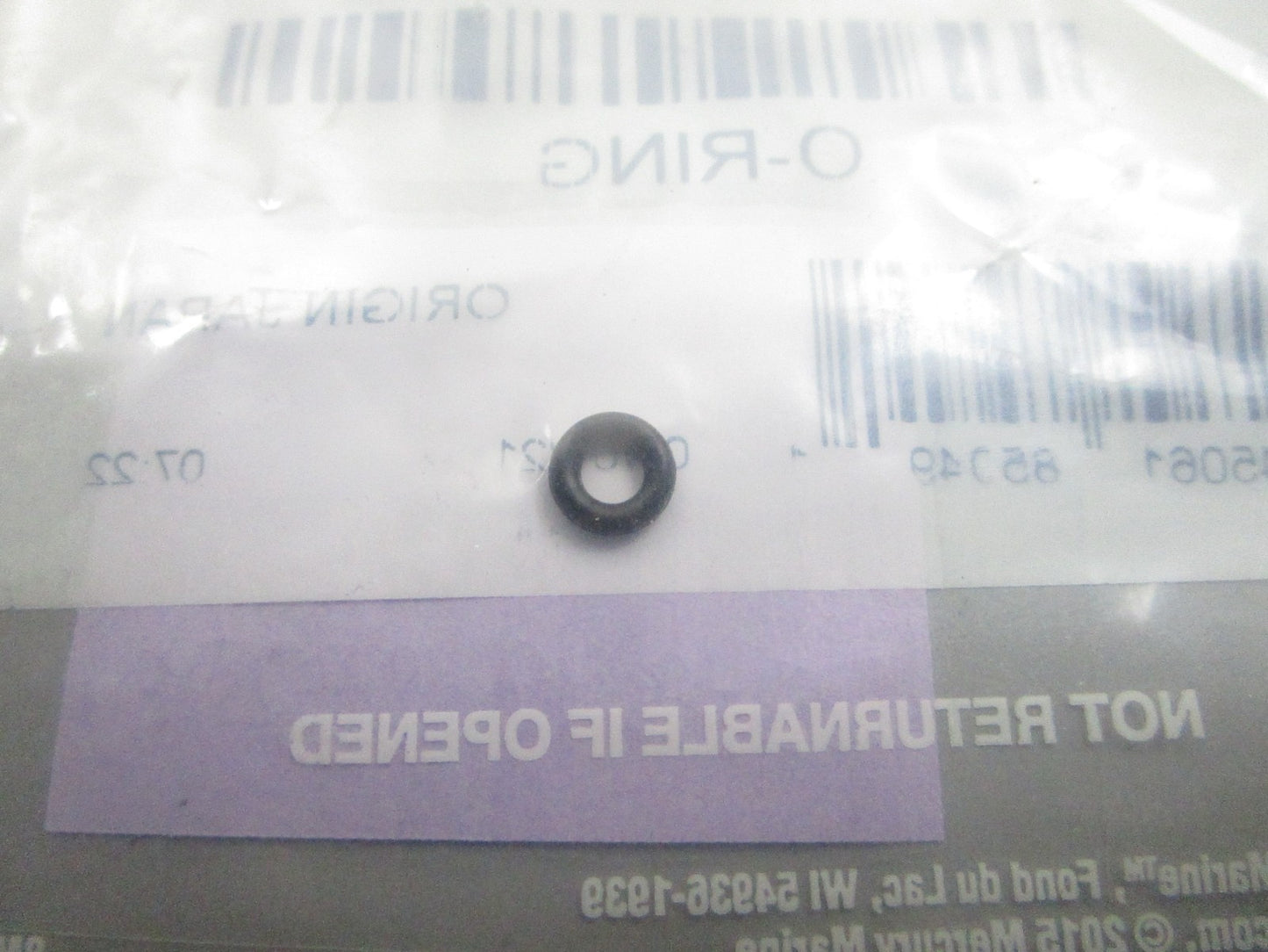 *NEW OEM* 0810 Mercury Quicksilver O-Ring 25-898103224
