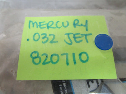 NEW OEM 820710 Mercury Quicksilver .032 Jet 0720
