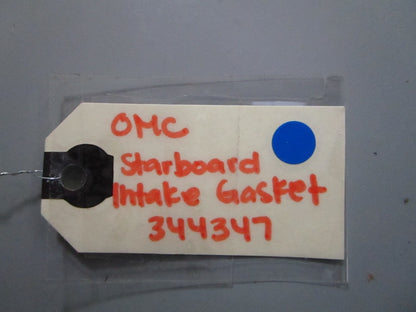 *NEW OEM* 0810 OMC Johnson Evinrude Starboard Intake Gasket 344347 0344347