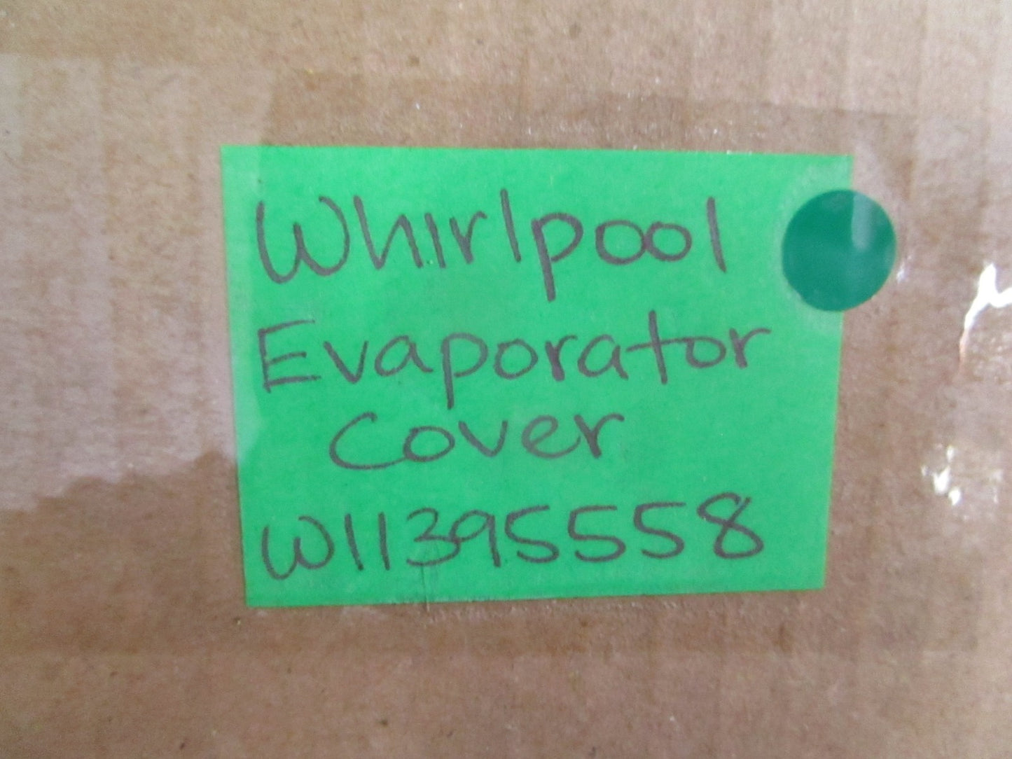 Whirlpool W11395558 Refrigerator Evaporator Fan Motor Cover Assy NEW OEM 0820