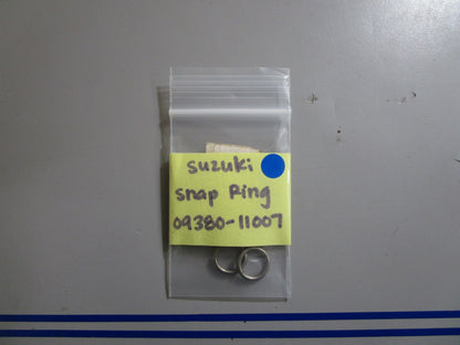 *NEW OEM* (LOT OF 3) 0810 Suzuki Snap Ring 09380-11007