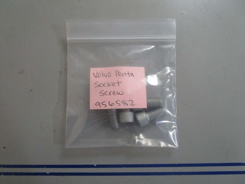 *NEW OEM* (LOT OF 5) 0770 Volvo Penta Socket Screw 956582