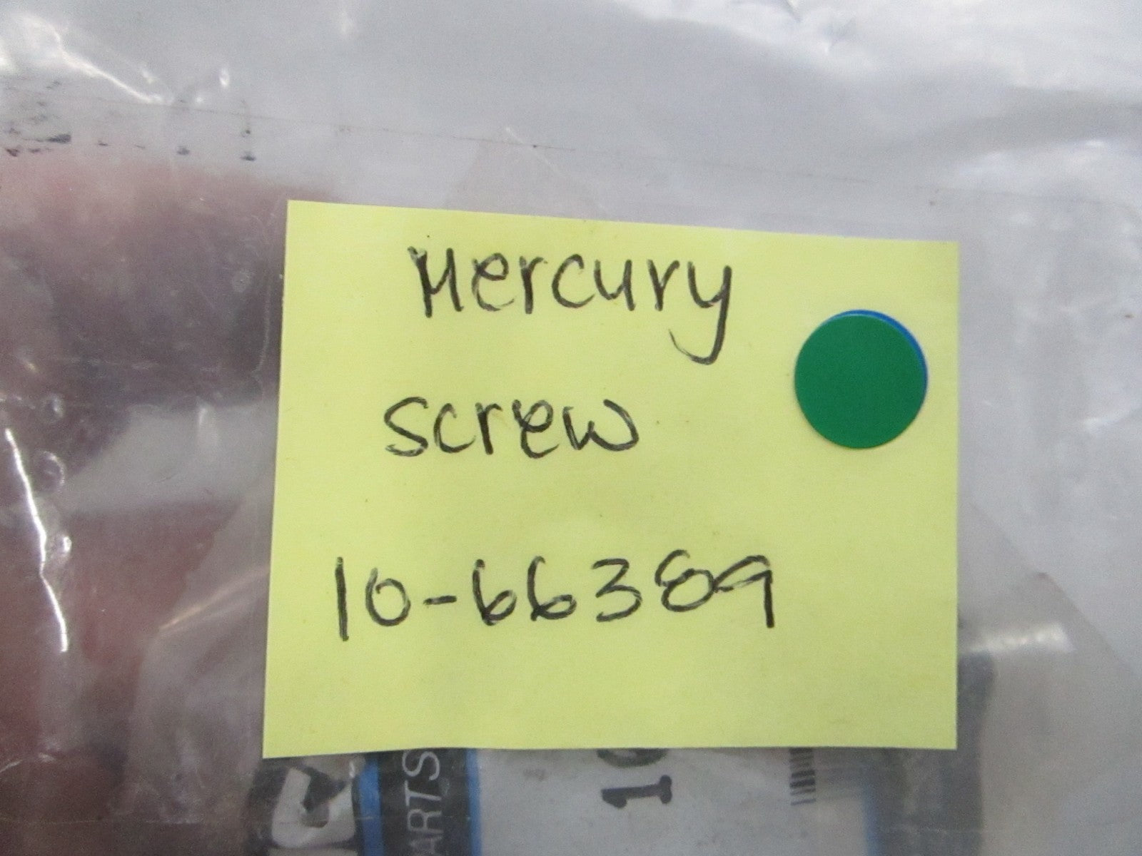 NEW OEM 10-66389 Mercury Quicksilver Screw 0810