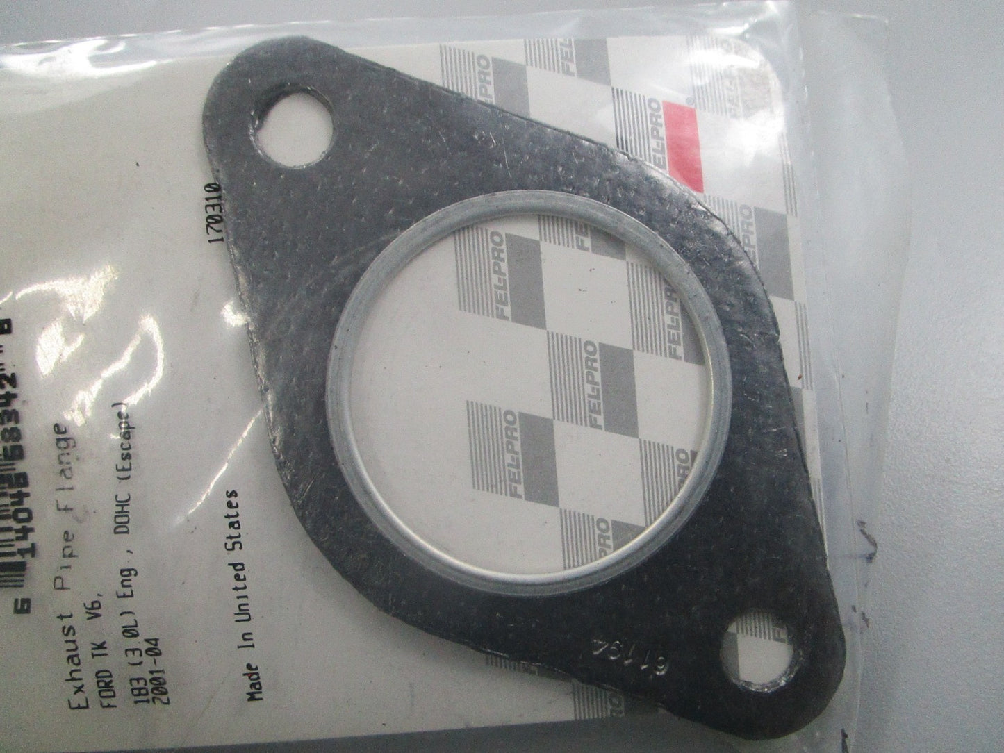*NEW* 0810 Fel-Pro Exhaust Pipe Flange Gasket 61194