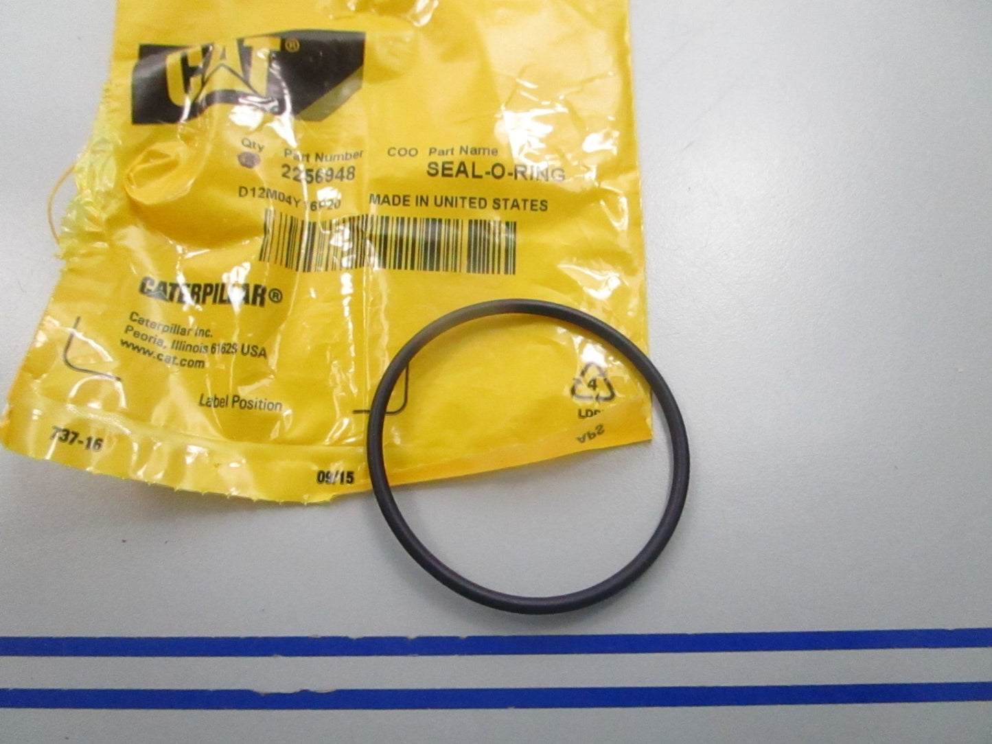 NEW OEM 225-6948 CAT O-Ring 0810