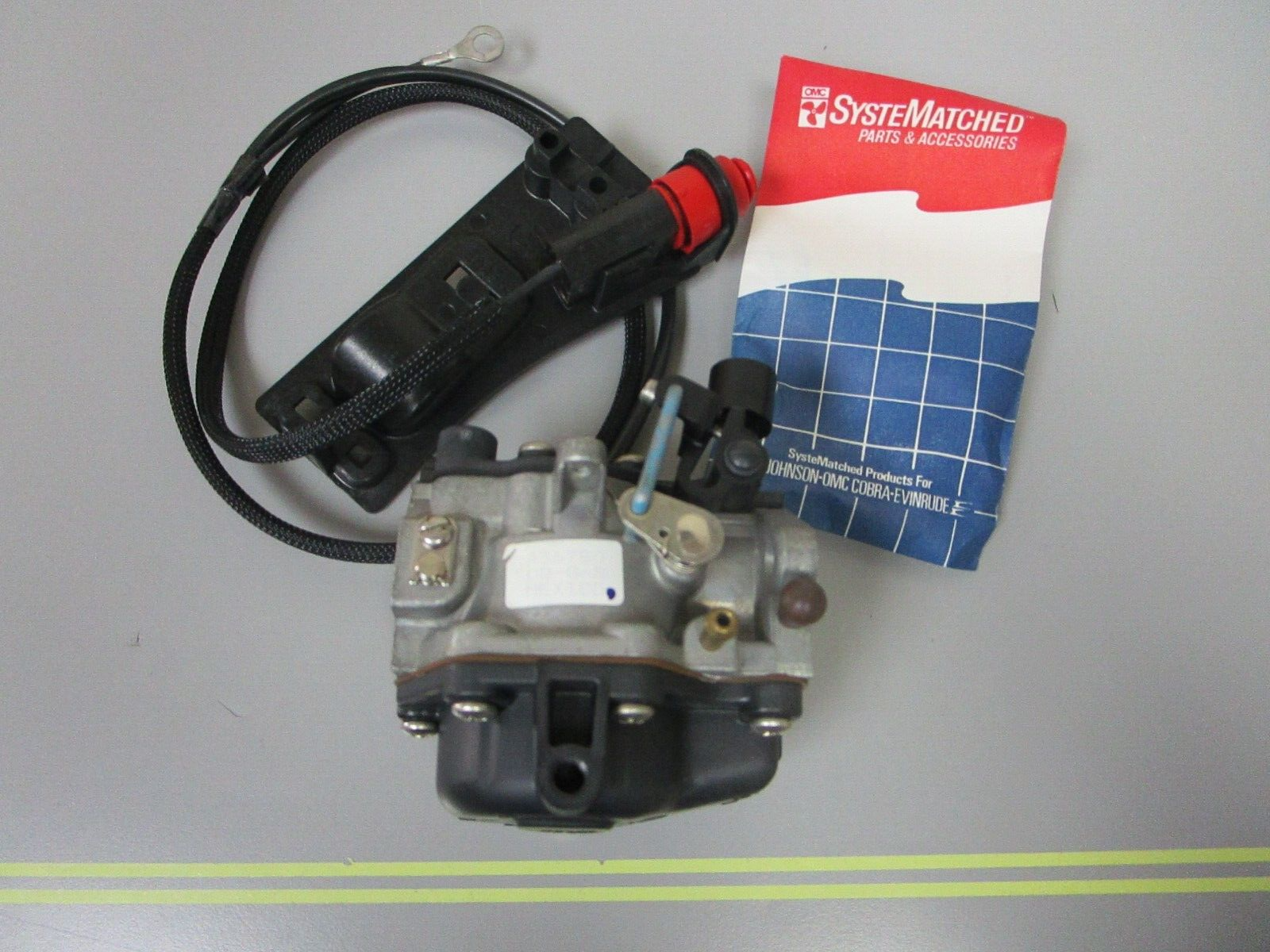 *NEW OEM* 0720 OMC Johnson Evinrude Carburetor & Switch Assembly 502107 0502107