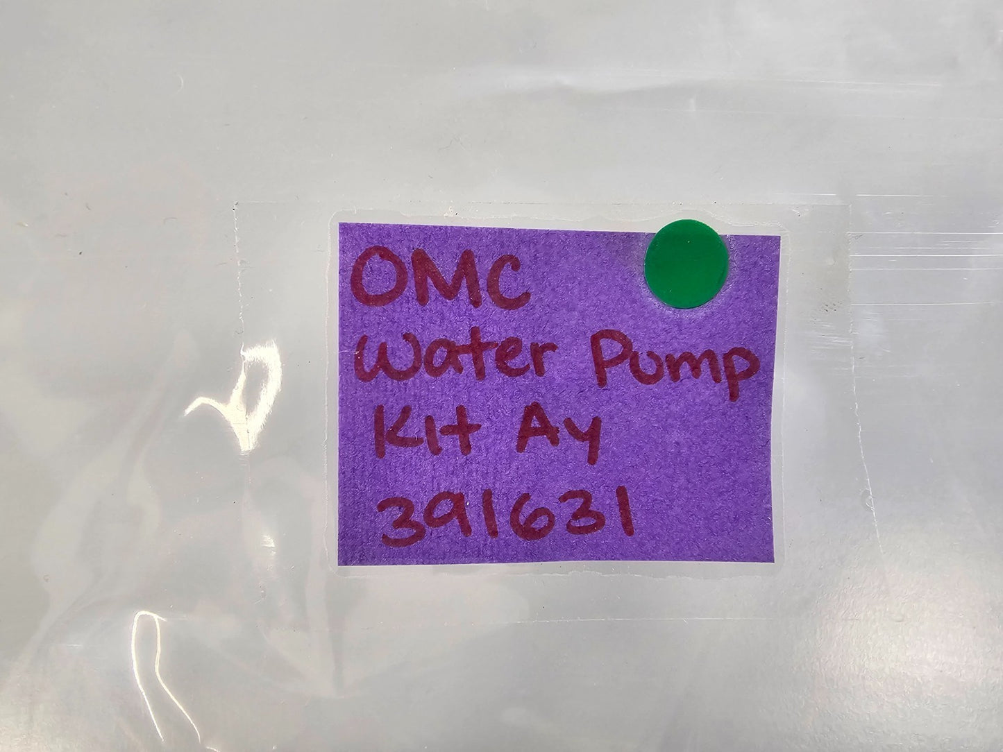 NEW OEM 391631 0391631 OMC Johnson Evinrude Water Pump Kit Assembly 0810