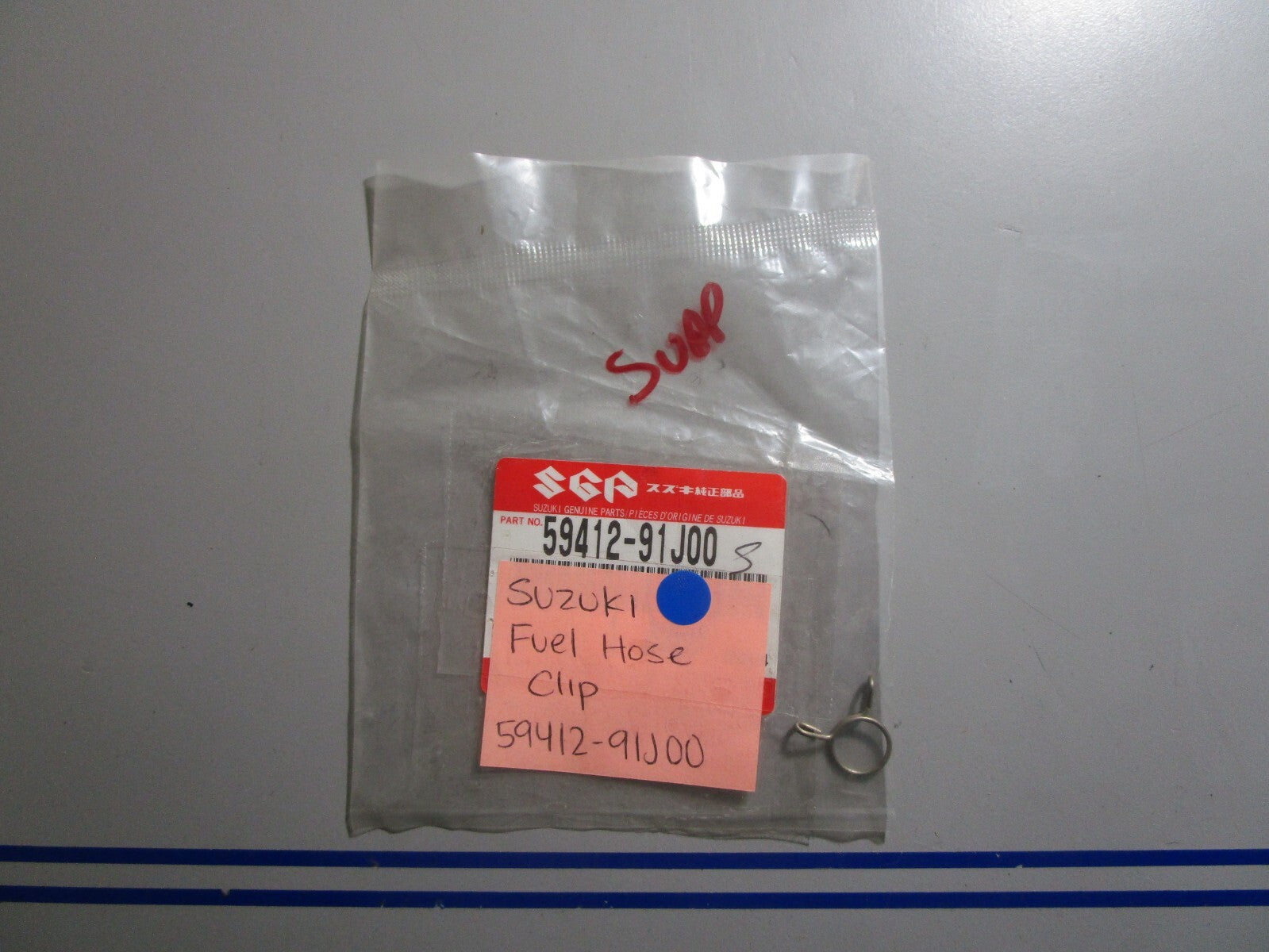 *NEW OEM* 0810 Suzuki Fuel Hose Clip 59412-91J00