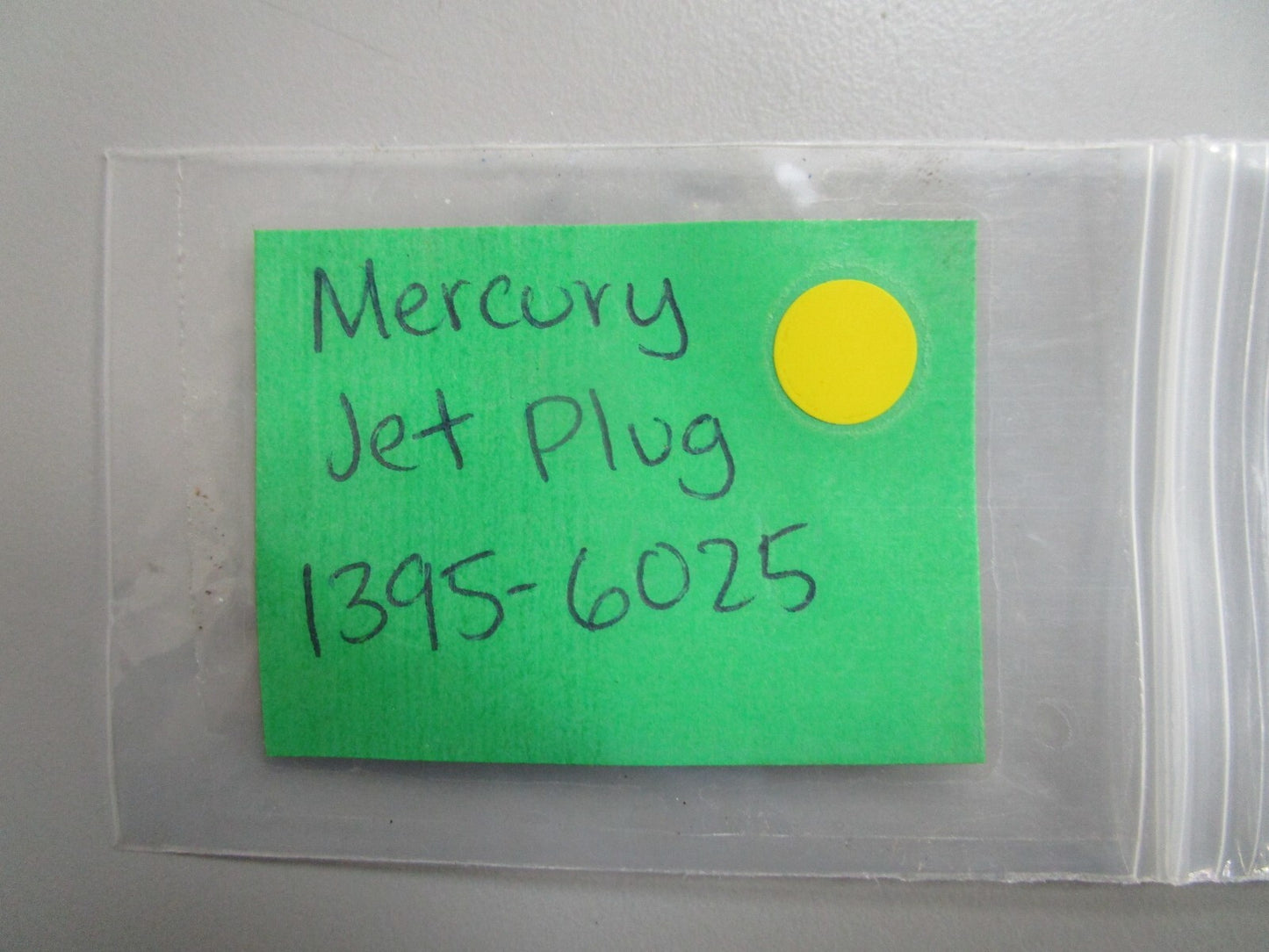*NEW OEM* 0810 Mercury Quicksilver Jet Plug 1395-6025