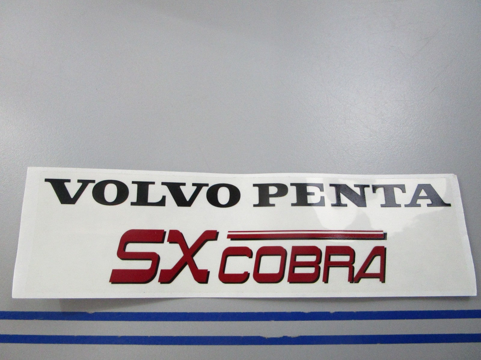 NEW OEM 3855644 Volvo Penta SX Cobra Decal 0810