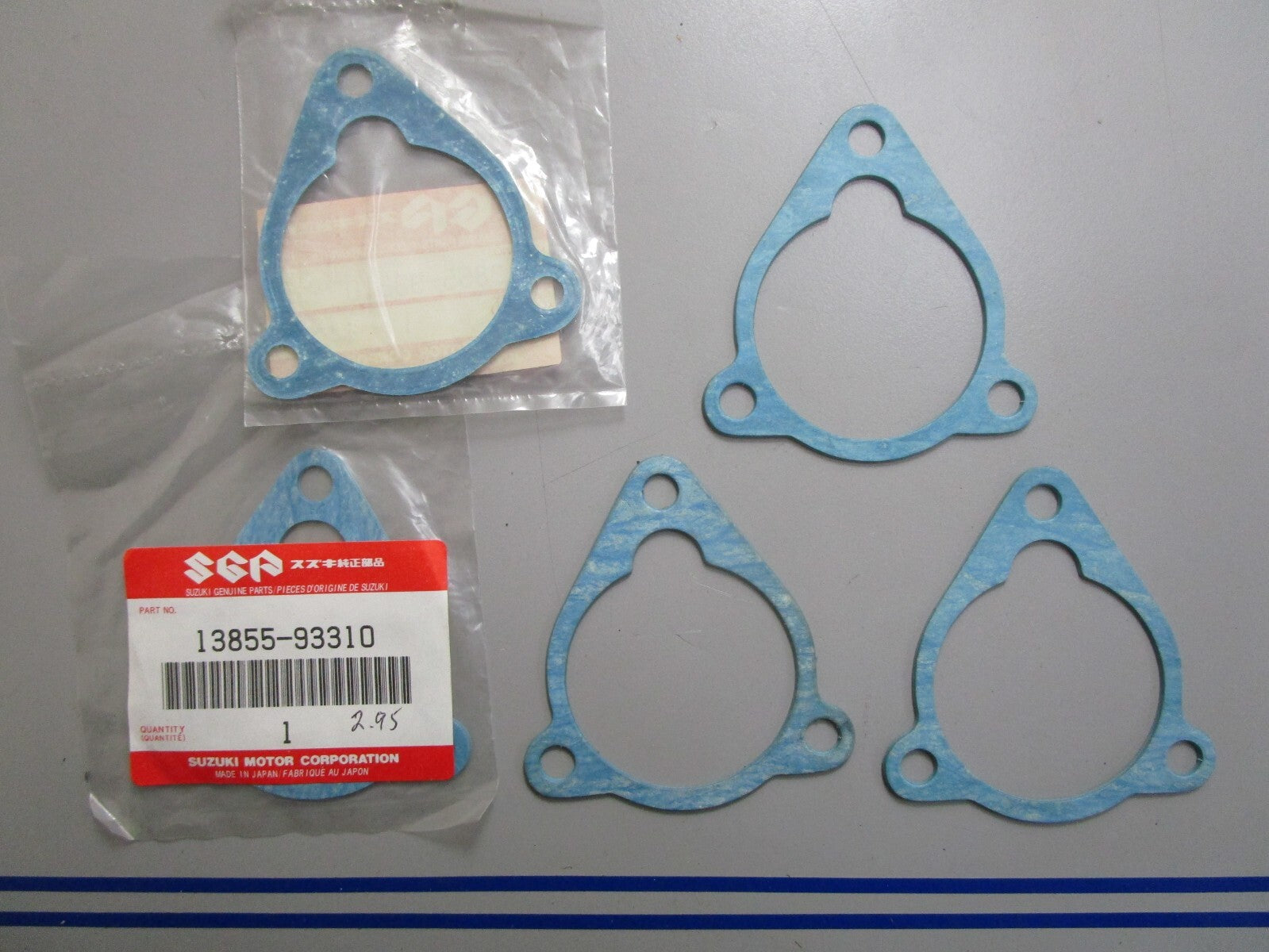*NEW OEM* (LOT OF 5) 0810 Suzuki Silencer Gasket 13855-93310