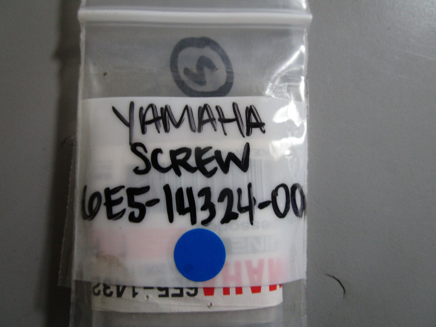 *NEW OEM* 0770 Yamaha Screw 6E5-14324-00