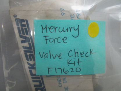 *NEW OEM* 0750 Mercury Force VALVE CHECK KIT F17620