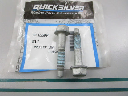 NEW OEM (LOT OF 2) 10-835004 Mercury Quicksilver Bolt 0810